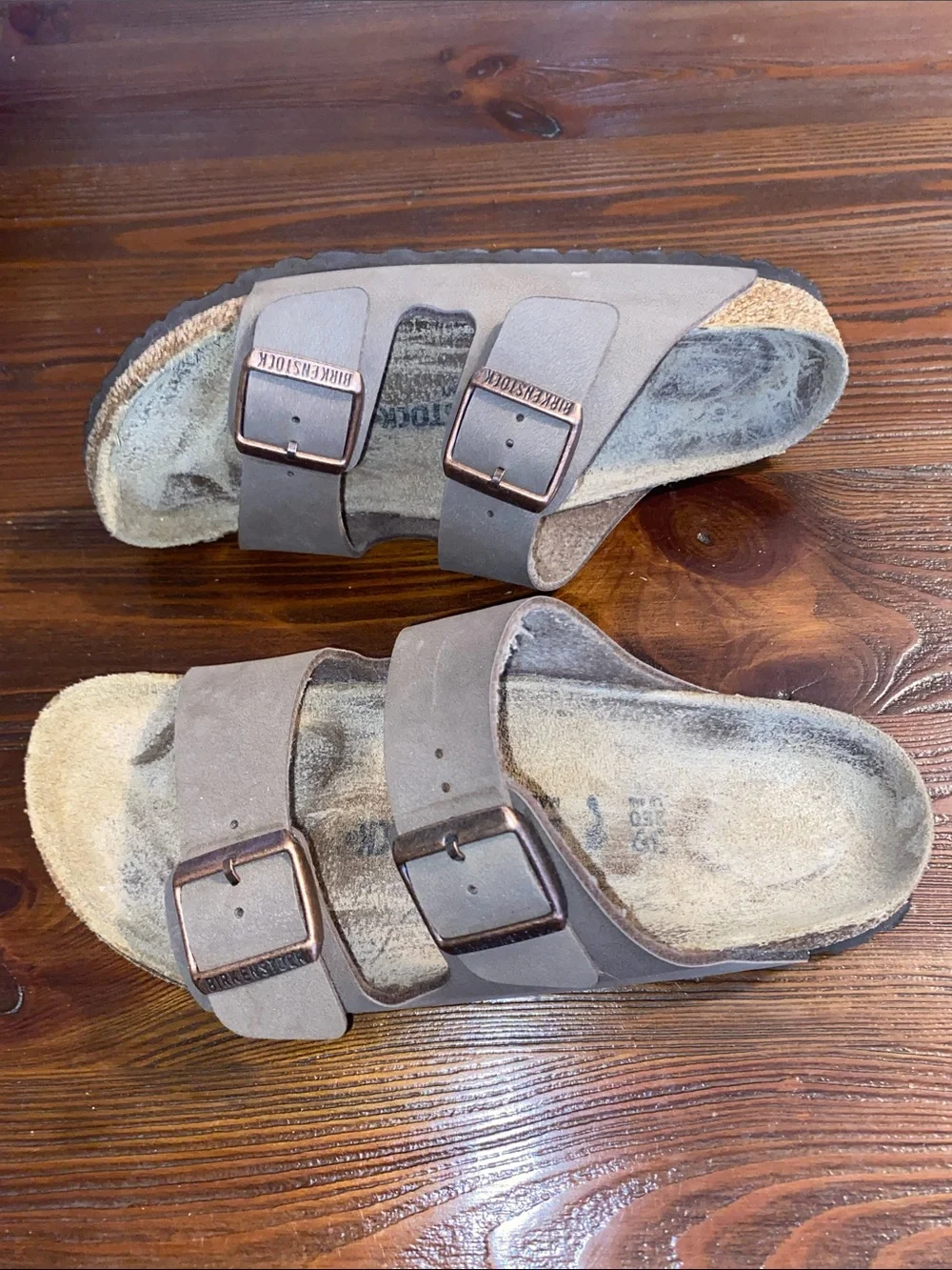 Birkenstock sandals  Women’s size: 8.5 (39) Brown Excellent used condition
